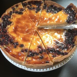 Blueberry Custard Tart