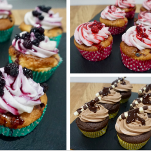 Cupcakes Three Flavours